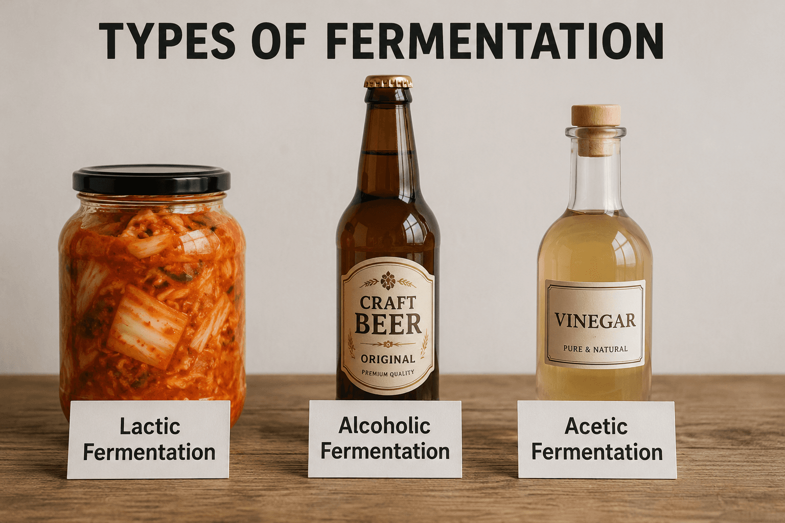 Types of fermentation